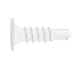 BCP B [CP] Tornillo autotaladrante de cabeza extraplana y huella PH. Pintado blanco. Huella PH